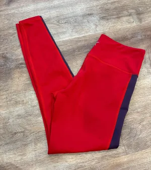 Zyia Active Red Leggings thumbnail 1