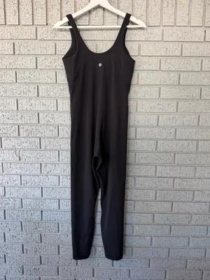 Lululemon Align Bodysuit 25" Black Size 8 thumbnail 5