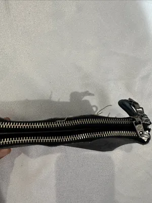 Coach Black Signature Zip Card Case thumbnail 3