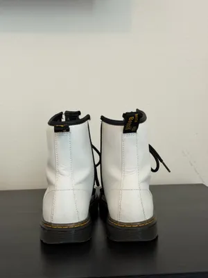 White Dr. Martens Boots thumbnail 2