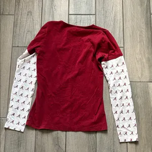 Alabama Women's Red Long Sleeve Top thumbnail 7