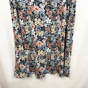 Loft Plus Size‎ 14 Dress Modest Cottagecore Ruffle Shift Smocked Feminine 1819 thumbnail 7