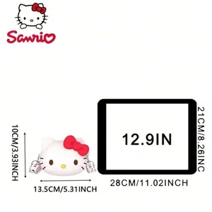NWT Small Hello Kitty Silicone Purse/ Crossbody Bag, Approx 5” by 4” Sanrio thumbnail 3