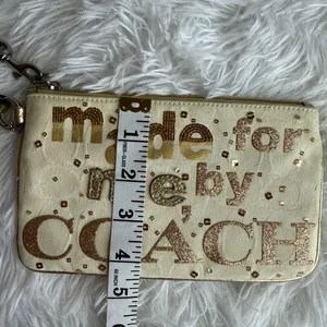 COACH Limited Edition Poppy Made for Me by Coach Wristlet thumbnail 7