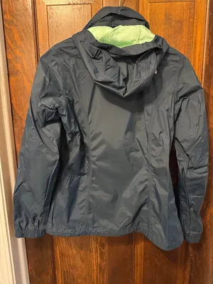 The North Face HyVent Waterproof Dark Blue Hooded Jacket Size S thumbnail 5