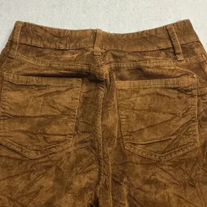 Time and Tru Womens Brown High Rise Wide Leg Corduroy Pants Size 2 Button Fly thumbnail 4