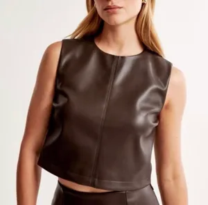 Abercrombie Faux Leather Tank thumbnail 1