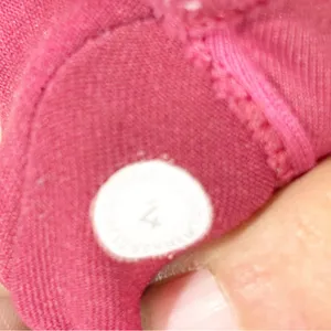 Lululemon Ebb To Street Bra A\B Red Stone Wash Chianti Padded Sports Bra Size‎ 4 thumbnail 3