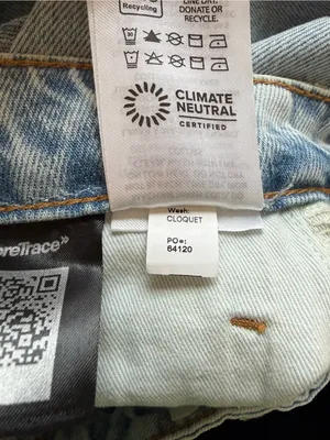 Reformation Cynthia High Rise Straight Jeans thumbnail 10