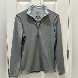 PATAGONIA Capilene base layer shirt size XS 1/4 zip gray thumbnail 8
