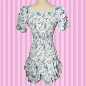 Unbranded Women's Blue and White Dress thumbnail 2