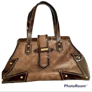 7 for All Mankind Gorgeous brown handbag minimal signs of wear lots of life left thumbnail 1