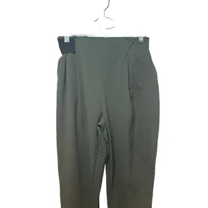 Aday‎ Turn It Up Pants Stretch Comfort Travel Green Moss Olive Size Small thumbnail 3