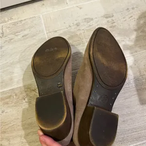 Lucky Brand Brown Suede Slip On Ankle Booties Size 8.5 thumbnail 6