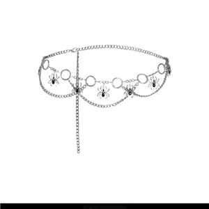 Silver Spider Chain Belt thumbnail 6