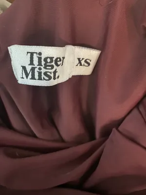 Tiger Mist Ruched Tie Back Dress thumbnail 3