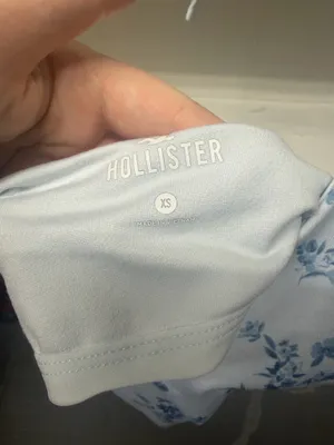 Hollister Floral Top Tank Halter thumbnail 3