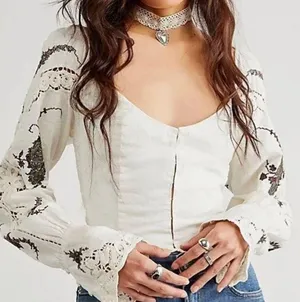 Free people crop top  thumbnail 1