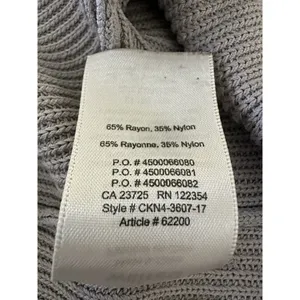 Wilfred Aritzia Womens Cardigan XS Gray Knit Open Front Sweater thumbnail 8