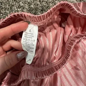 Satin sleep shorts Pink thumbnail 2