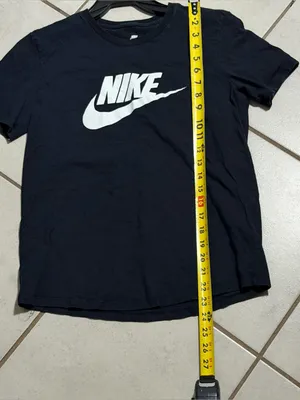 Nike Women Black Nike Tee White Swoosh Logo Activewear size XS thumbnail 6