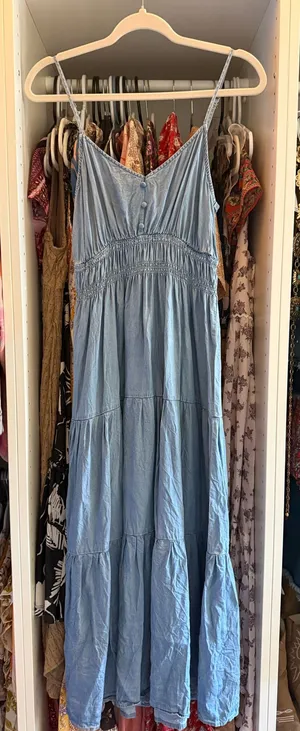 Blu Pepper Midi /maxi dress thumbnail 1
