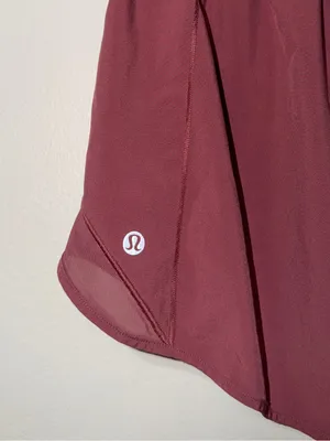 Lululemon Hotty Hot Short Size 8 II *2.5" Violet Red thumbnail 6