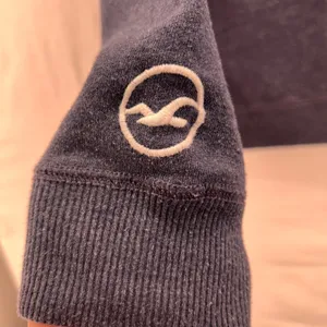 Hollister Fleece Lined‎ Hoodie Blue Large thumbnail 5