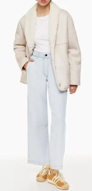 ARITZIA Wilfred Embark High Waisted Wide Leg Jeans thumbnail 1