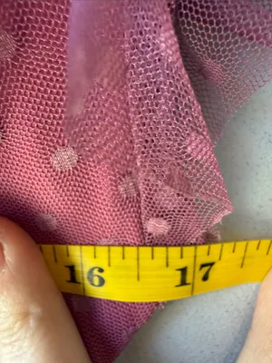 Lulu's Soft Girl Yours Evermore Mauve Swiss Dot Ruffled Midi Dress thumbnail 5