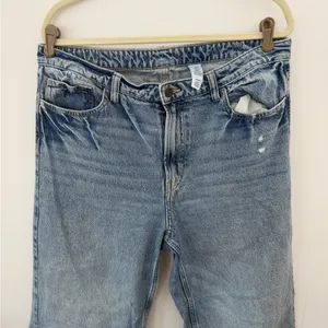 H&M Classic Blue wide regular fit ultra hight raise size 14 thumbnail 2