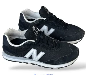 New Balance 515 Womens Sneakers Black White Suede Mesh Low Top WL515BLK 8.5 thumbnail 1