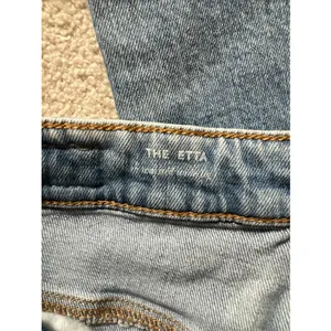 AG Adriano Goldschmied Etta High Waisted Wide Leg Blue Jeans Light Wash thumbnail 5