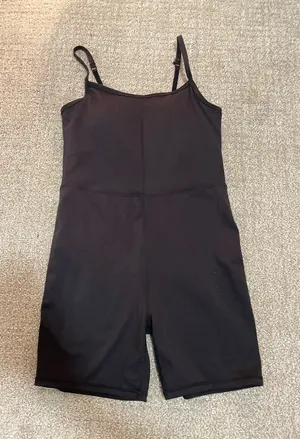 One Piece Workout Black Set thumbnail 1