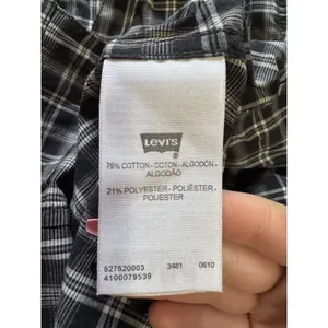 Levi’s Original Brand Women Size Large Button Down‎ Long Sleeve Shirt Country thumbnail 9