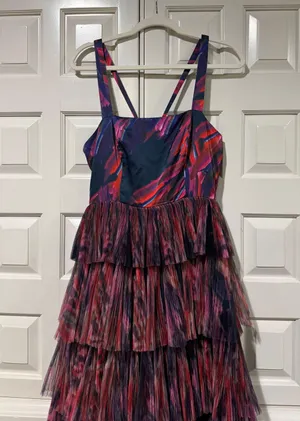 Hutch Anthropologie x Tulle Tiered Dress thumbnail 4
