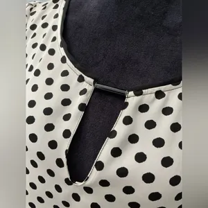 ZARA Pretty polka dot top🖤🤍🖤 thumbnail 5