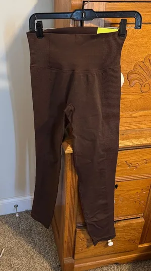 all in motion Brown High-Waist Full-Length Leggings thumbnail 1