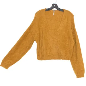 Free People Sweater Princess Fuzzy Oversize Y2K Cottage Dark Academia Cozy Small thumbnail 6