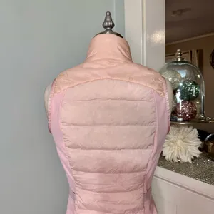 Lululemon Down For It All Vest Down Winter Coat Pink Mist Size 4 thumbnail 9
