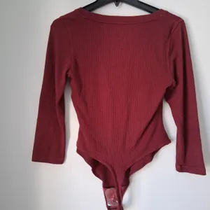 Free People Intimately Ribbed Long Sleeve Fitted Bodysuit Women's Size M/L thumbnail 8