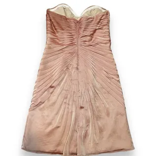 Bari Jay Style 400 Strapless Sweetheart Mini Dress Melon 2 thumbnail 4