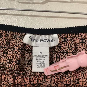 Rena‎ Rowan Whimsigoth Romantic Y2K Pink Black Floral A Line Fairy Skirt Medium thumbnail 6