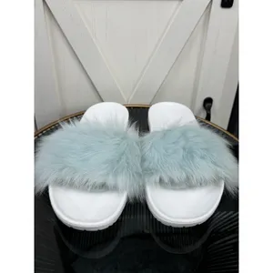 UGG Royale Baby Blue Toscana Fluffie Slide Slippers Sandals Women’s Size 11 thumbnail 3