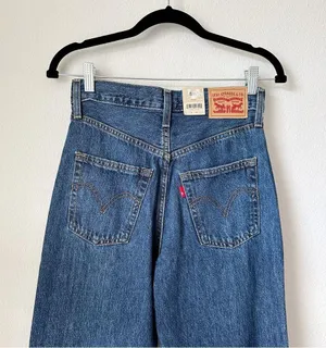 NWT Levi's Snap Ribcage Straight Ankle Jeans in Make It Snappy sz 25 thumbnail 7
