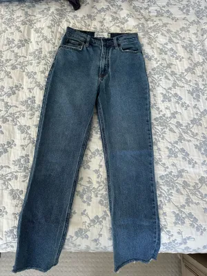 Abercrombie & Fitch Jeans Ankle Straight ultra High-Rise 24 R thumbnail 4