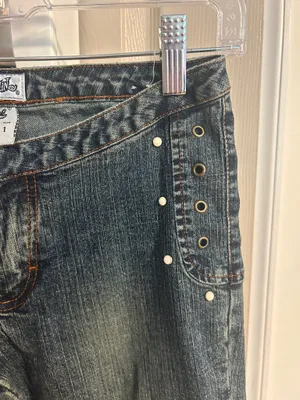 Vintage gasoline pants Y2K Blue thumbnail 3