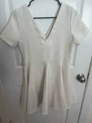 Vintage Karlie White Dress thumbnail 2