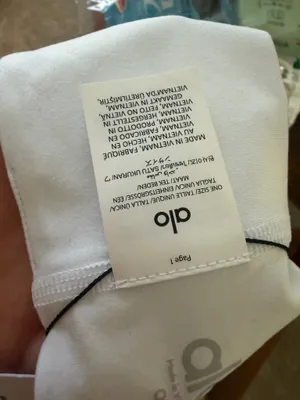 ALO Yoga Soft white Headband brand new thumbnail 5