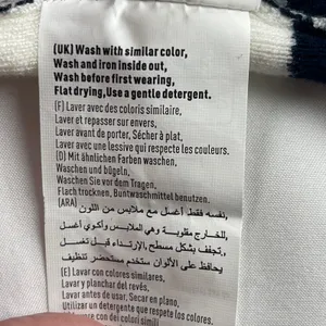 Pimkie Collection Striped Collared Knit Sweater Womens Size‎ S Cream Navy thumbnail 7